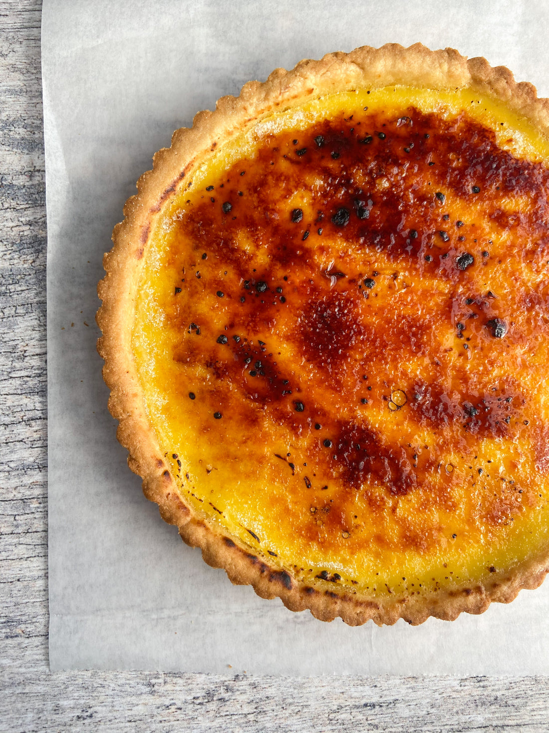 Lemon Brûlée Tart